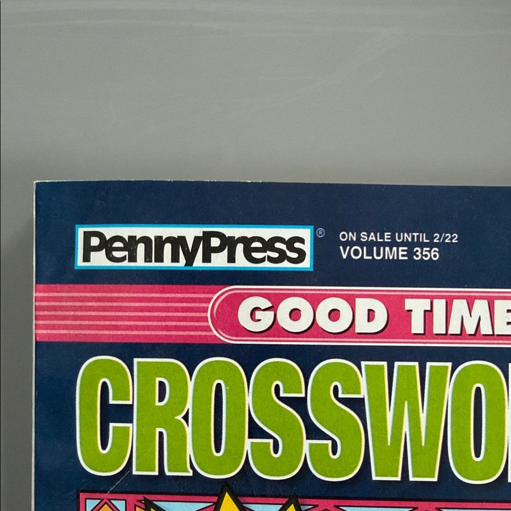 Good Time Crosswords Puzzle Book Set - Blue, Cream, Purple - Picture 4 of 16